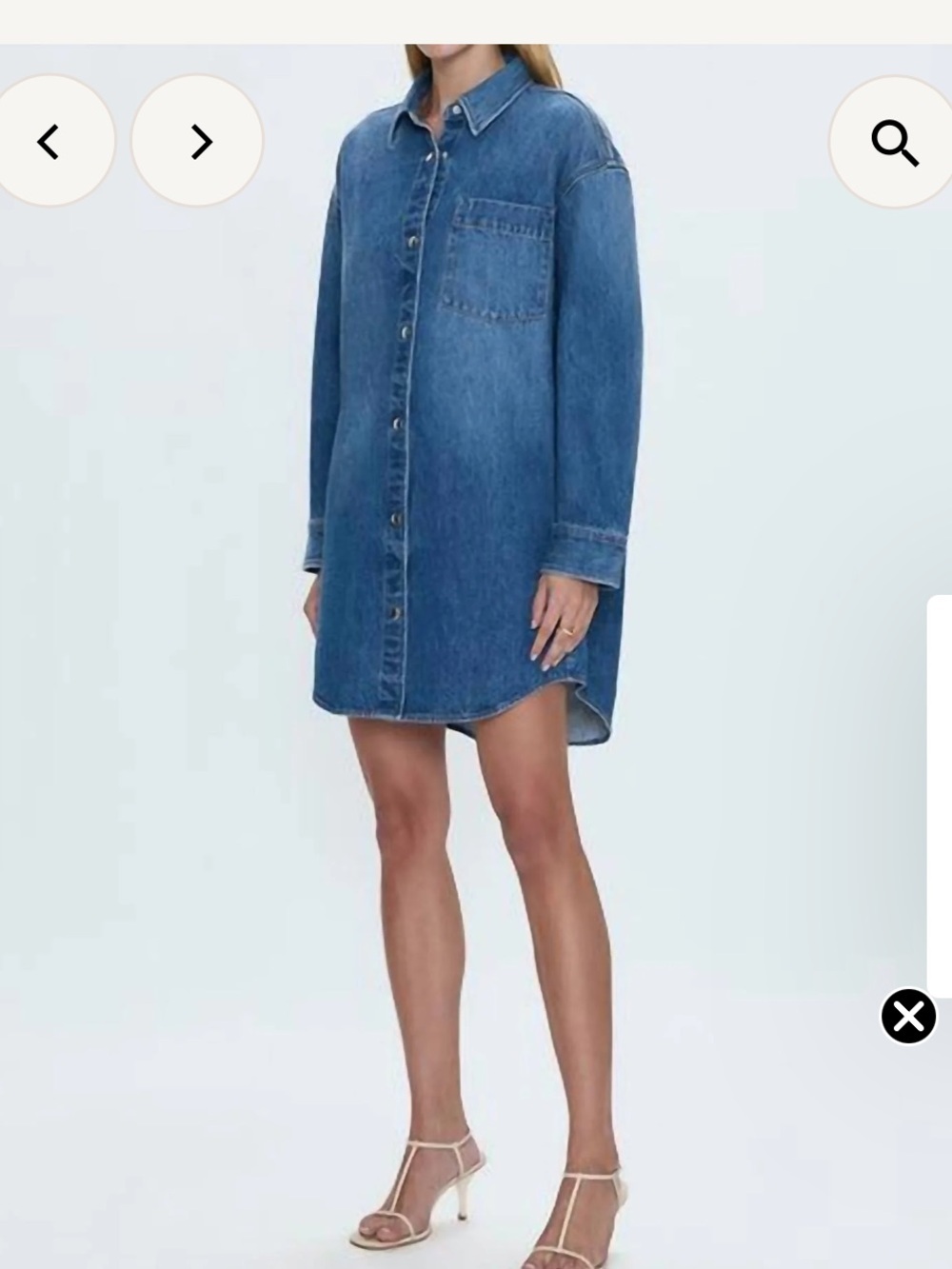 Pistola Elle Shirt Dress size small